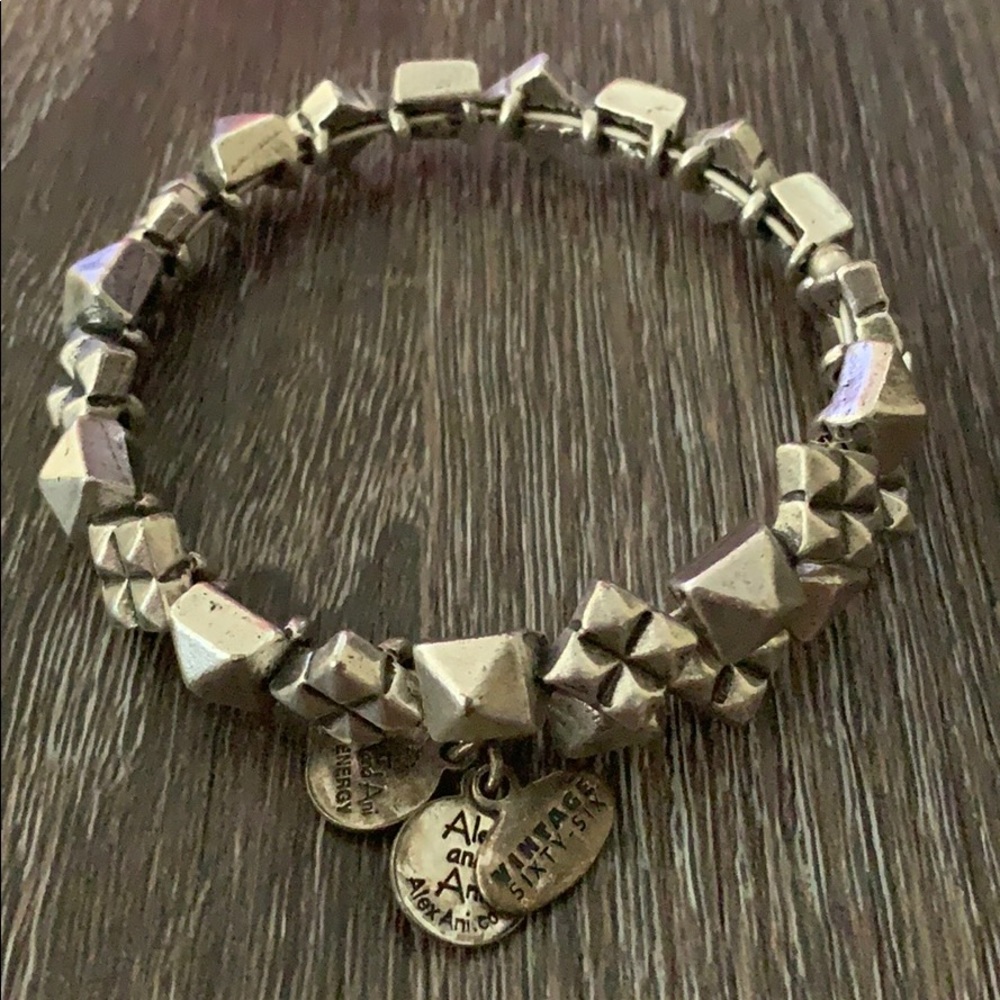 Alex and Ani silver wrap bracelet